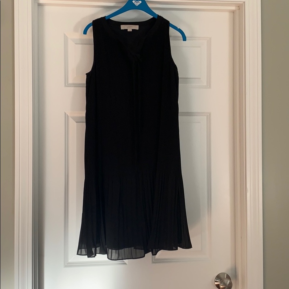 Loft black dress